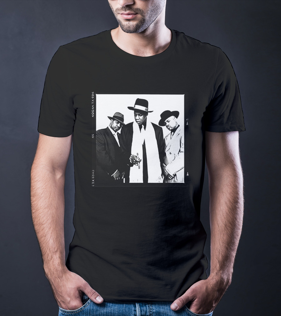 Jay-Z Reasonable Doubt Black And White Album Cover Photo T-Shirt