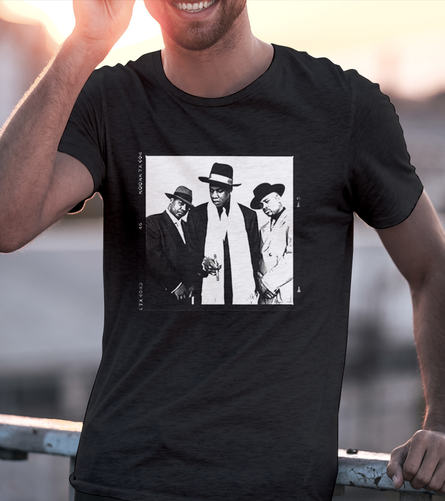 Jay-Z Reasonable Doubt Black And White Album Cover Photo T-Shirt