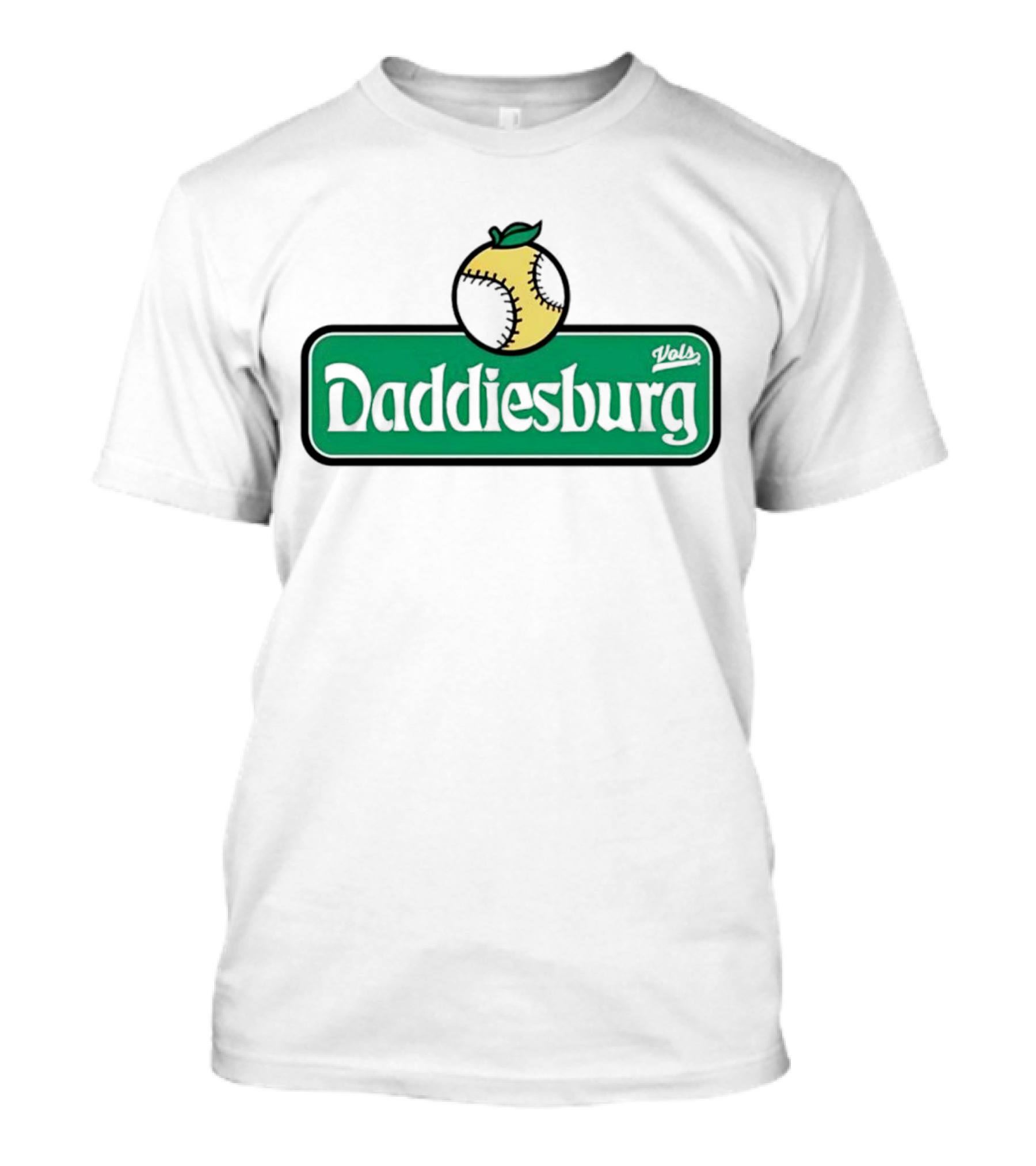 Vols Daddiesburg Baseball Peach T-Shirt