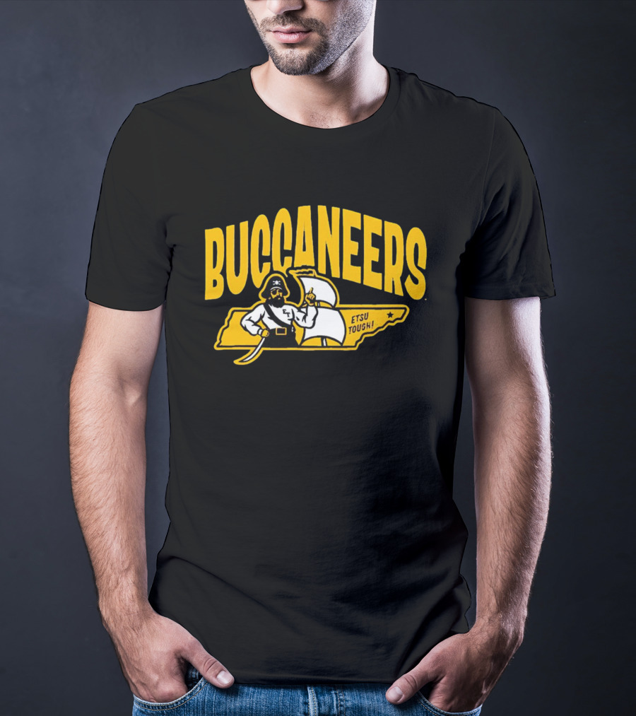 Buccaneers ETSU Tough Pirate T-Shirt