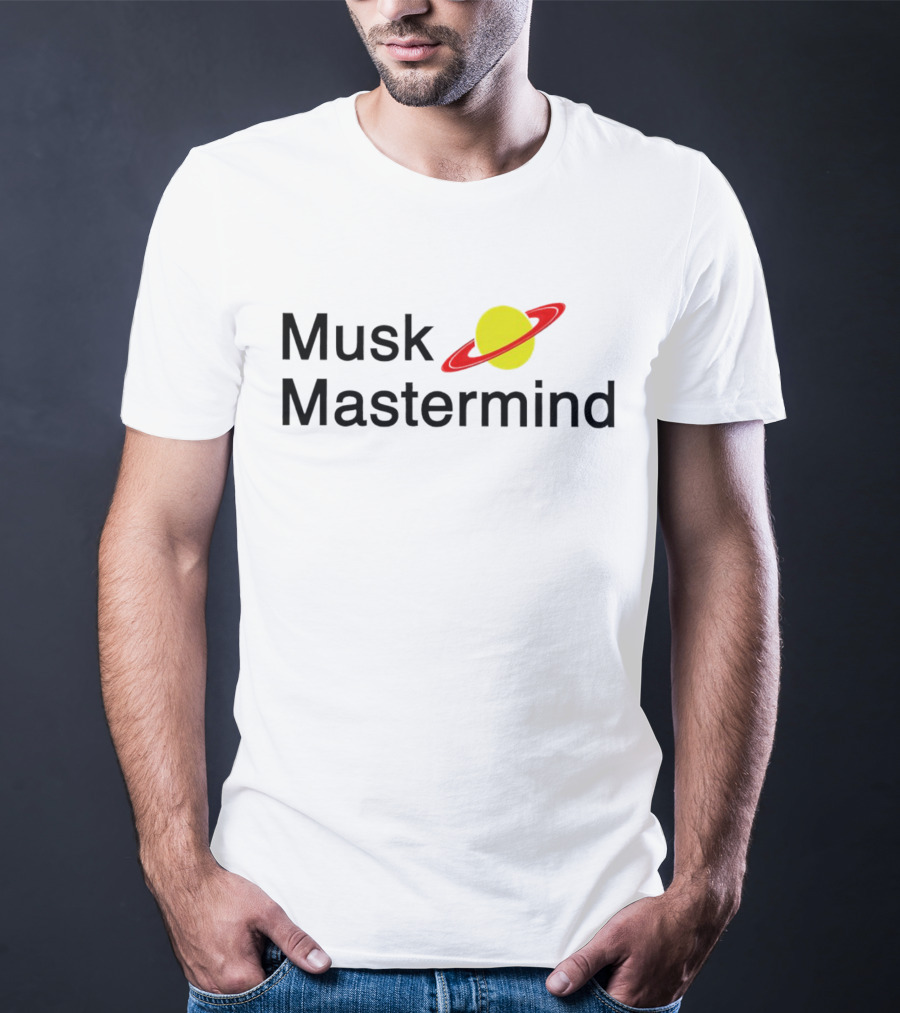 Musk Mastermind Saturn Planet Raumfahrer T-Shirt