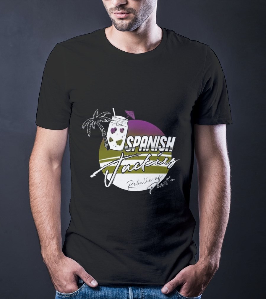 Spanish Jackie’s Tropical Drink Republic Of Pirates T-Shirt