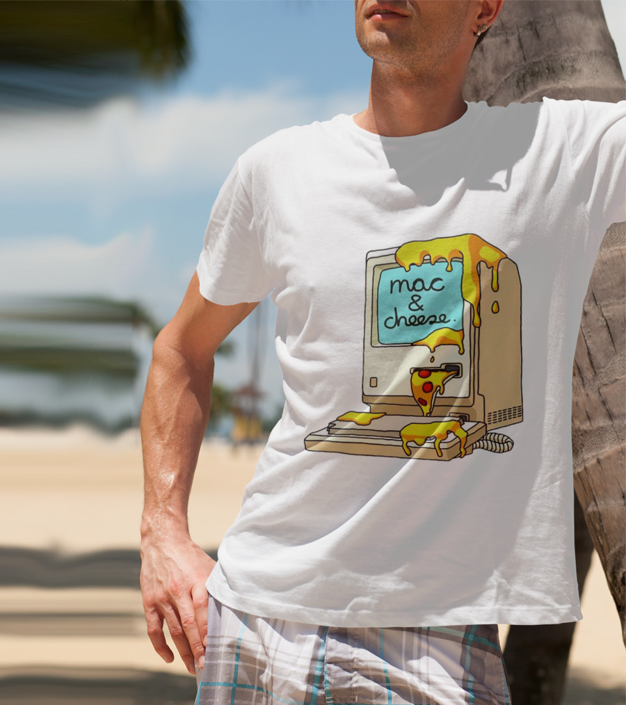 Mac And Cheese Dakkadakka Pizza Computer T-Shirt