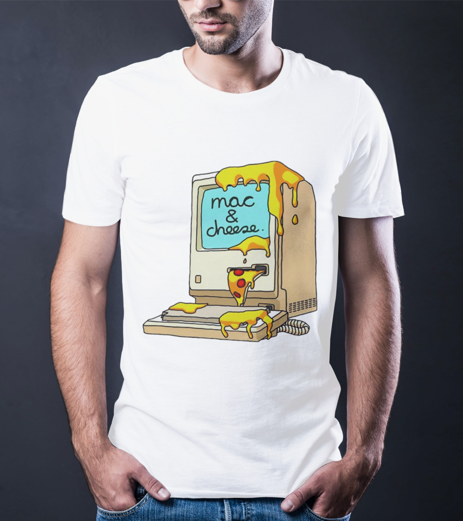 Mac And Cheese Dakkadakka Pizza Computer T-Shirt