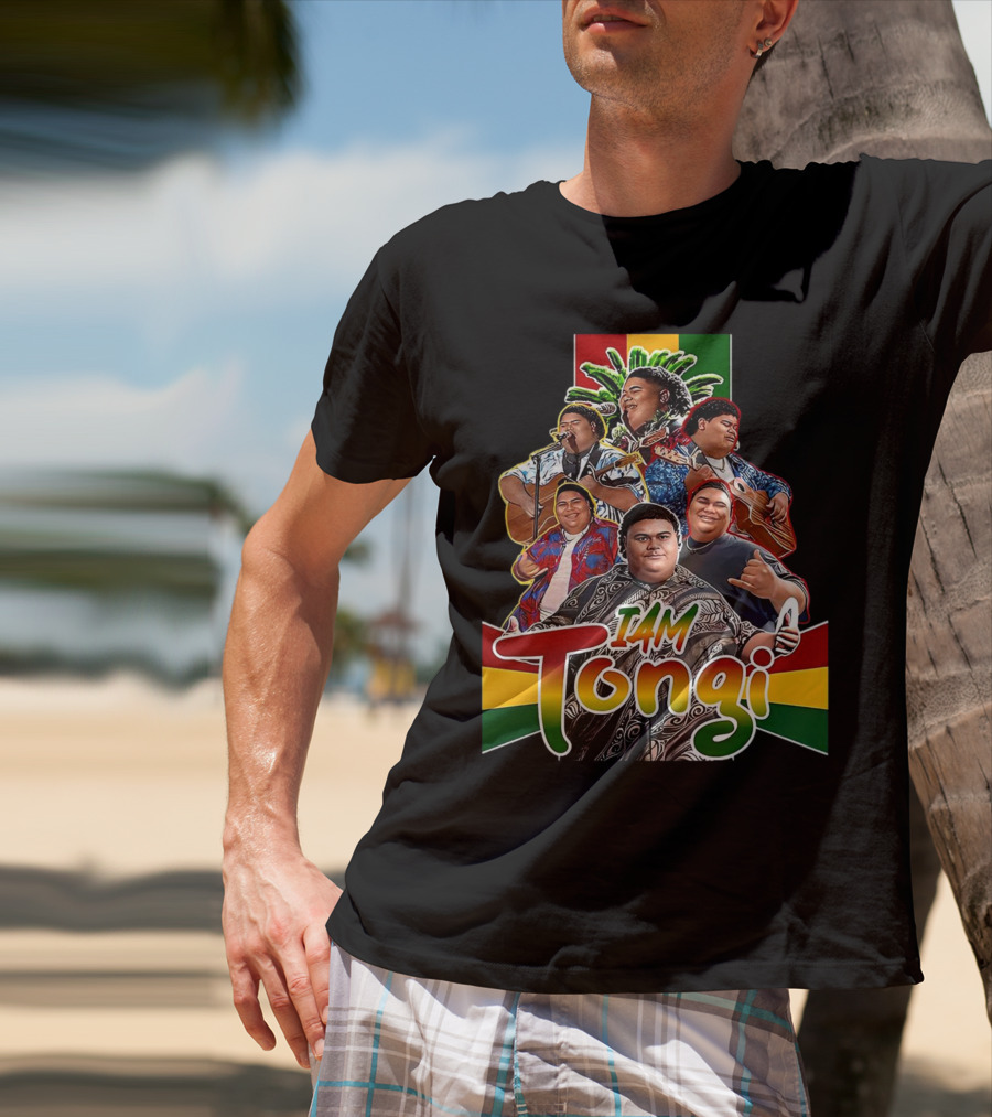 Iam Tongi Music Mahalo Singer T-Shirt