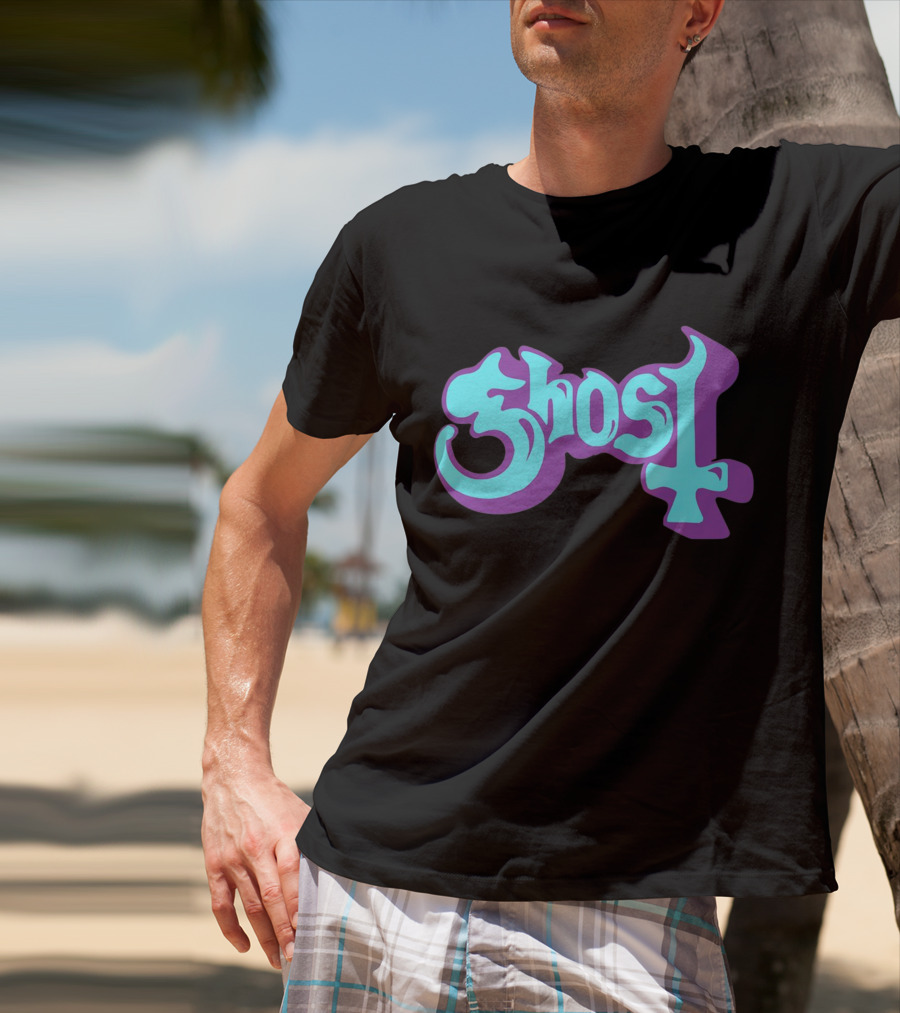 Ghost Retro 70’s Psychedelic T-Shirt