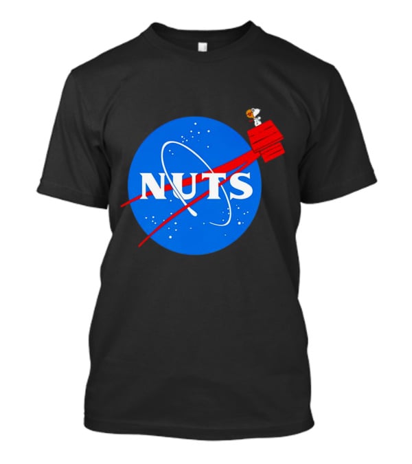 Snoopy Space Nuts NASA Parody Astronaut Adventure T-Shirt