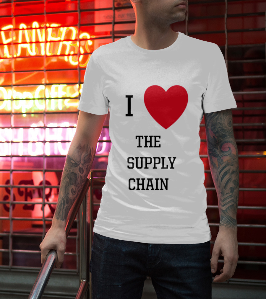 I Heart The Supply Chain T-Shirt