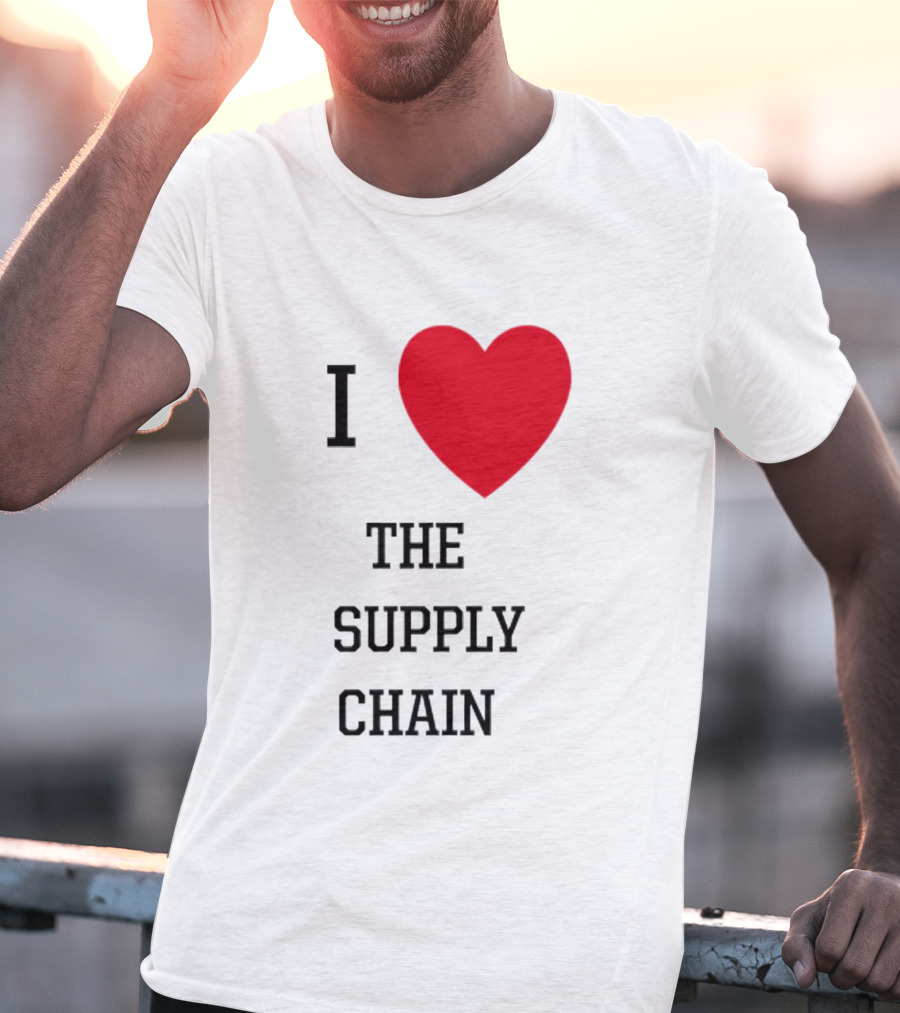 I Heart The Supply Chain T-Shirt