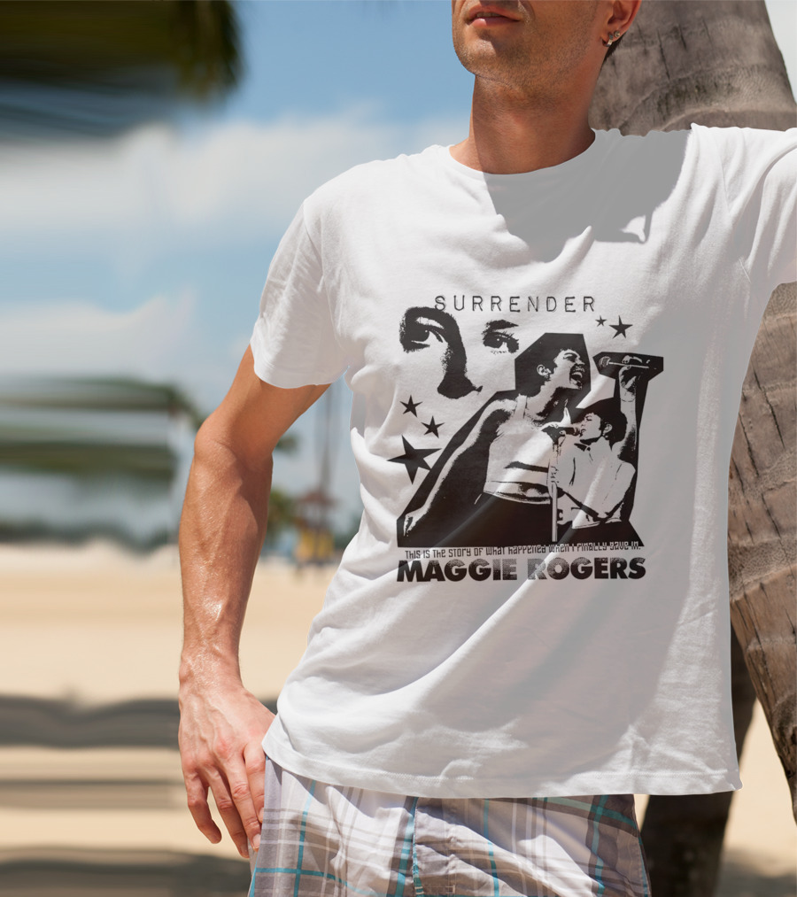 Surrender Stage Photo Maggie Rogers T-Shirt
