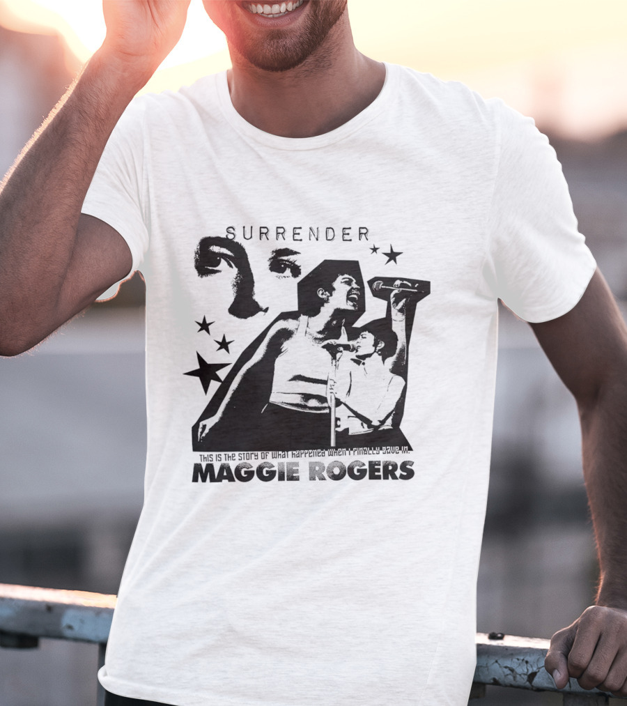 Surrender Stage Photo Maggie Rogers T-Shirt