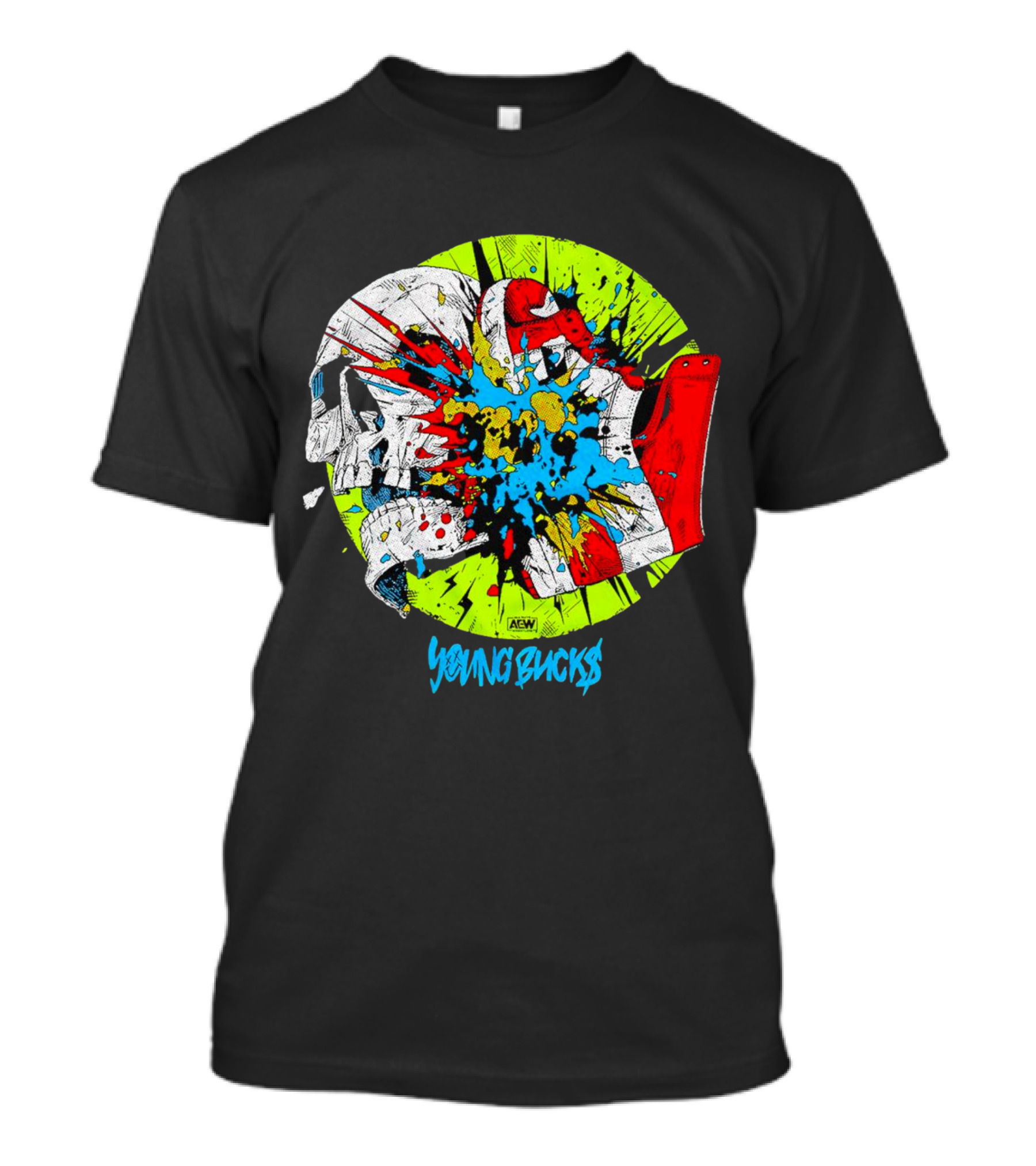 AEW Young Bucks Comic Explosion T-Shirt