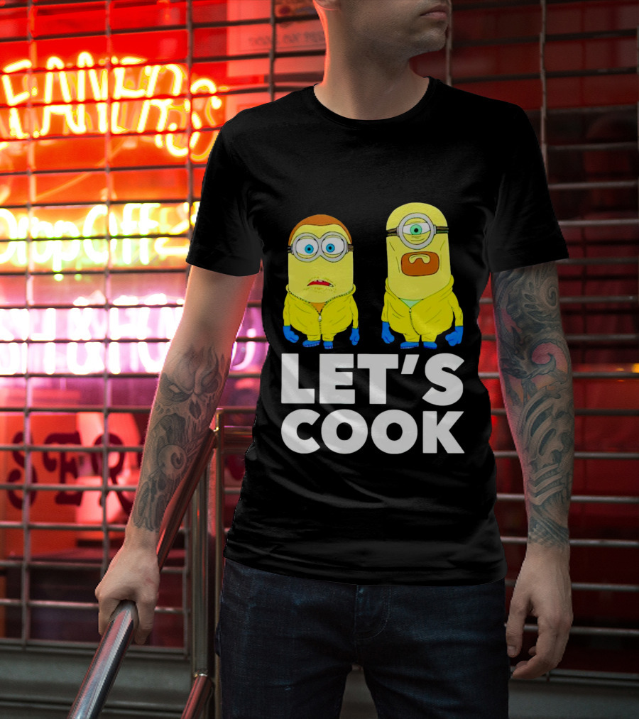 Minions Let's Cook Breaking Bad Crossover T-Shirt