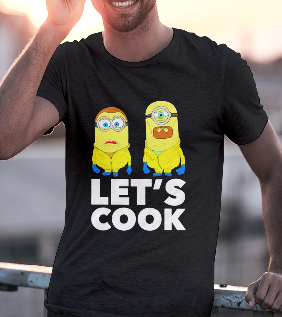 Minions Let's Cook Breaking Bad Crossover T-Shirt