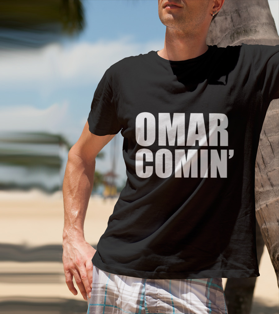 Omar Comin’ The Wire Iconic Catchphrase T-Shirt