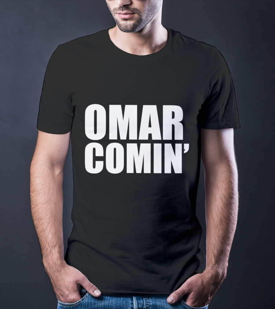 Omar Comin’ The Wire Iconic Catchphrase T-Shirt