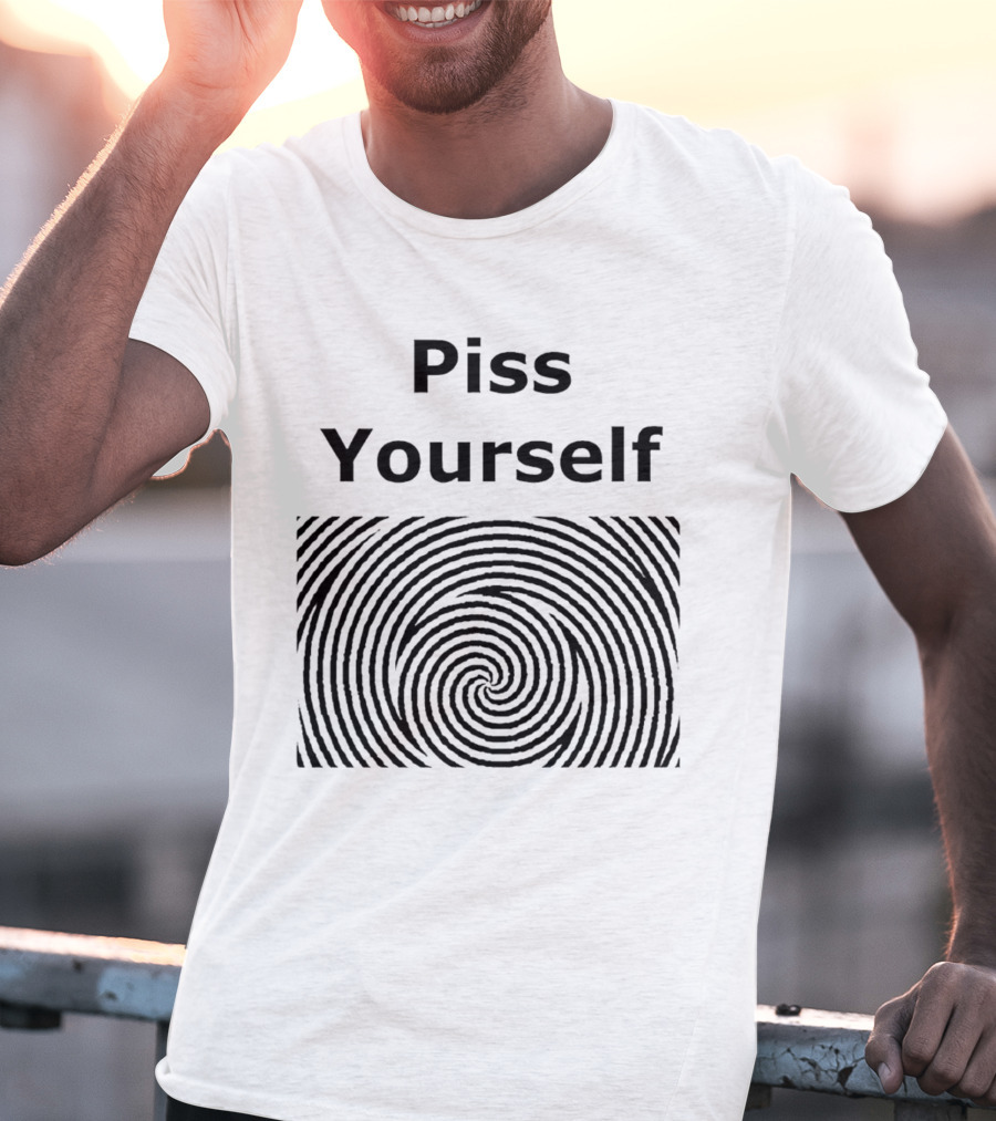 Piss Yourself Hypnotic Swirl T-Shirt