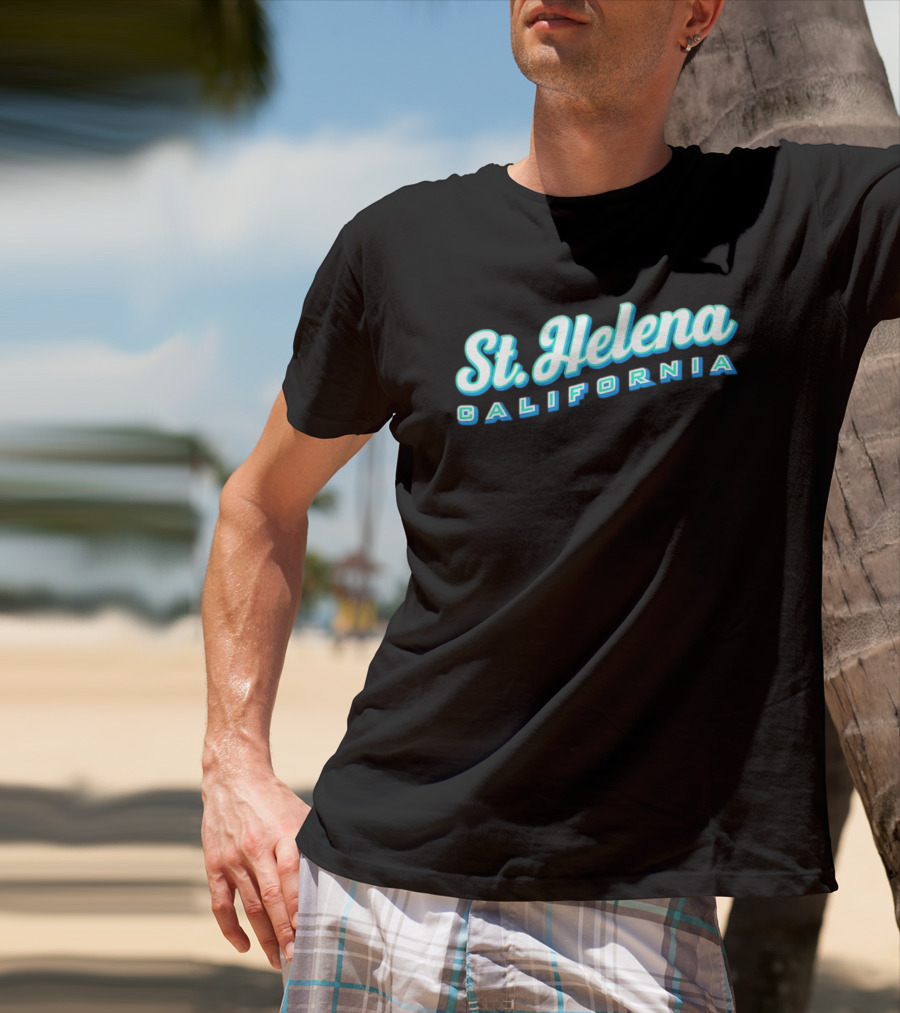 St. Helena California Retro T-Shirt
