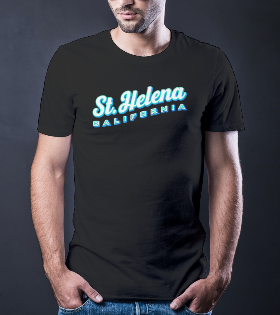 St. Helena California Retro T-Shirt