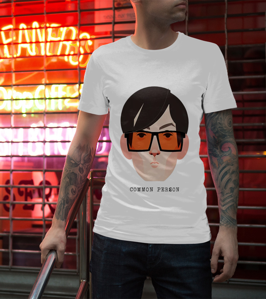 Common Person Sunglasses Face T-Shirt
