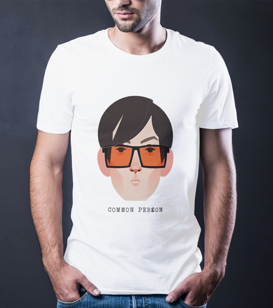 Common Person Sunglasses Face T-Shirt