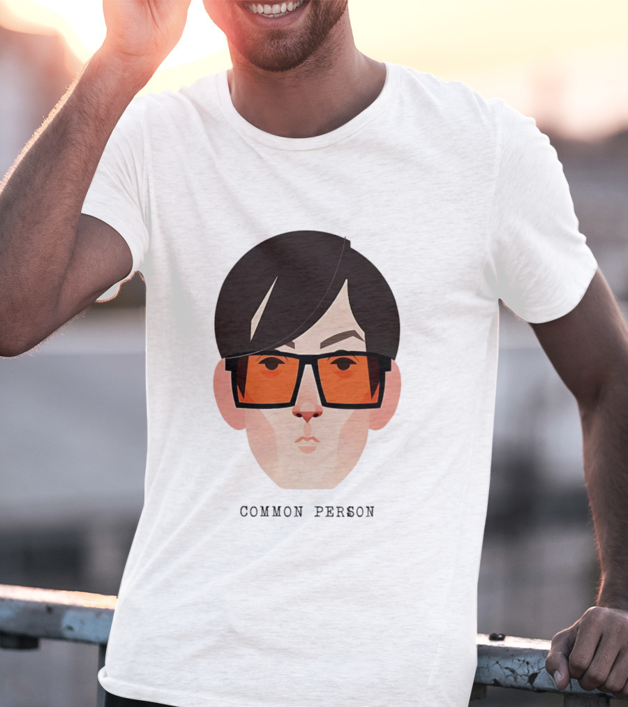 Common Person Sunglasses Face T-Shirt