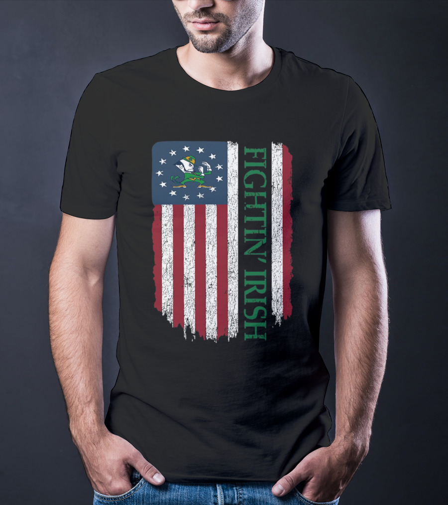Fightin’ Irish Betsy Ross Flag T-Shirt