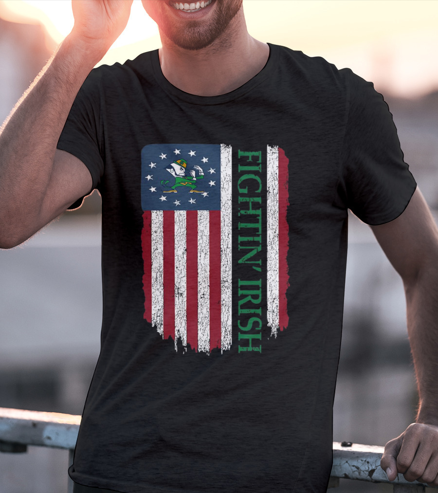 Fightin’ Irish Betsy Ross Flag T-Shirt