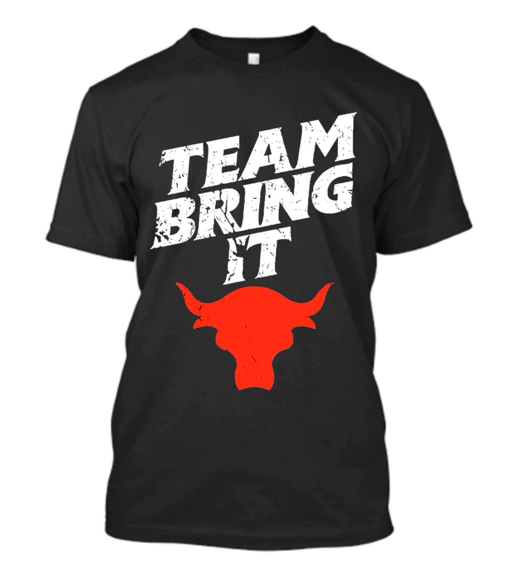 Team Bring It The Rock Bull T-Shirt
