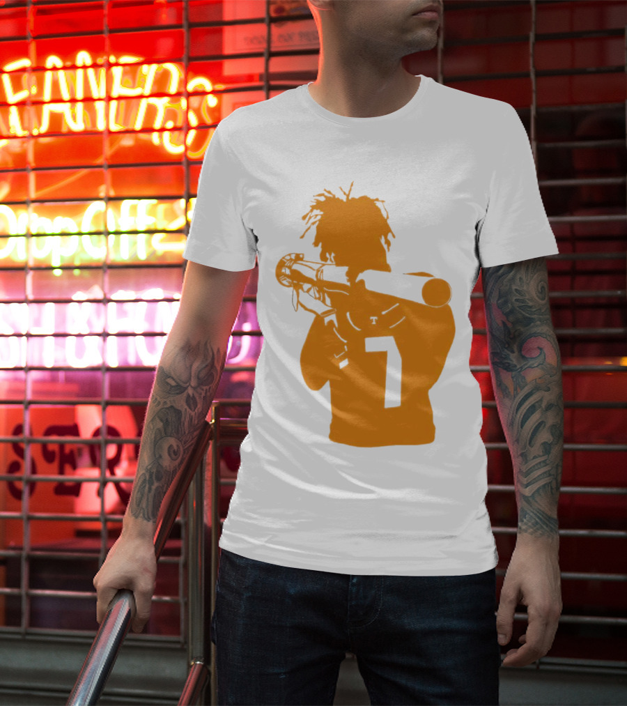 Bazooka Joe 7 Football Player T-Shirt