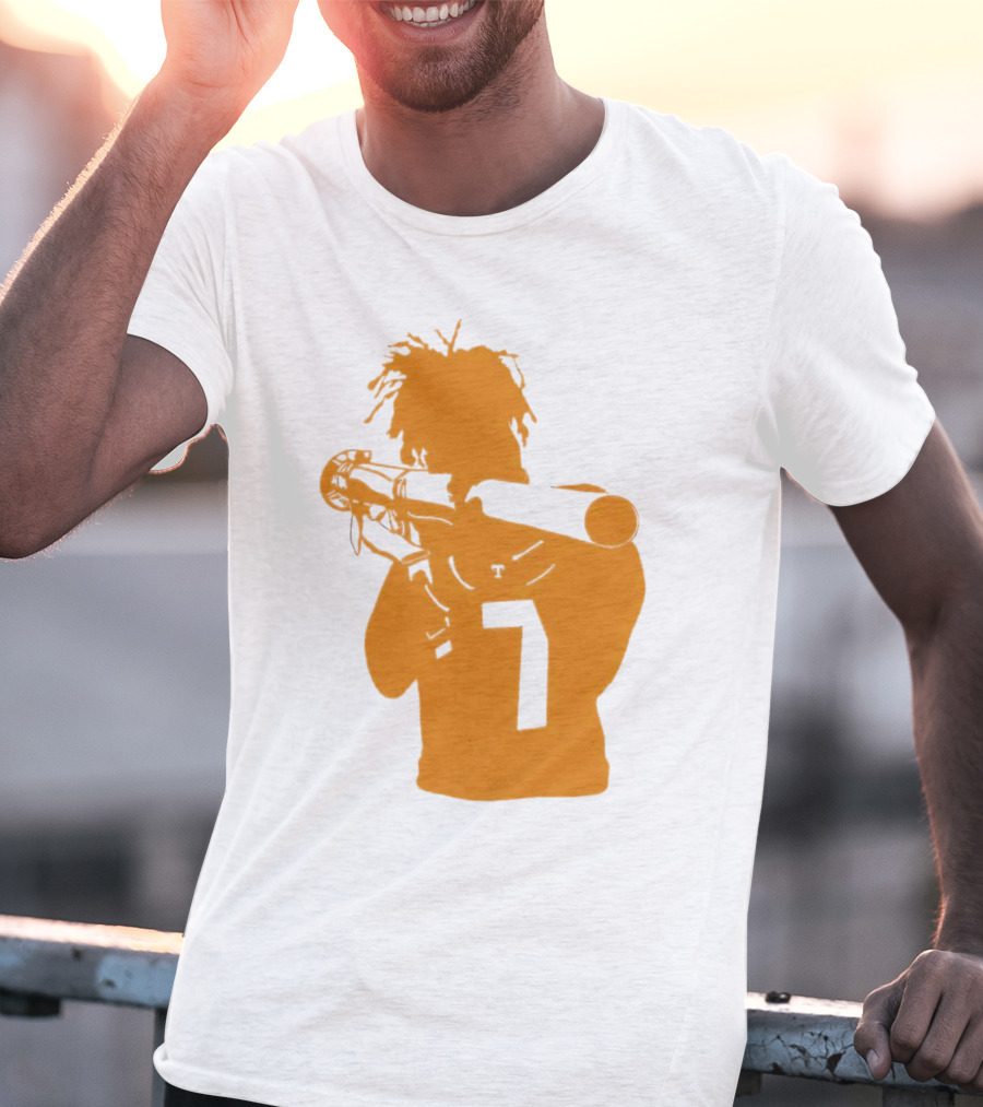 Bazooka Joe 7 Football Player T-Shirt