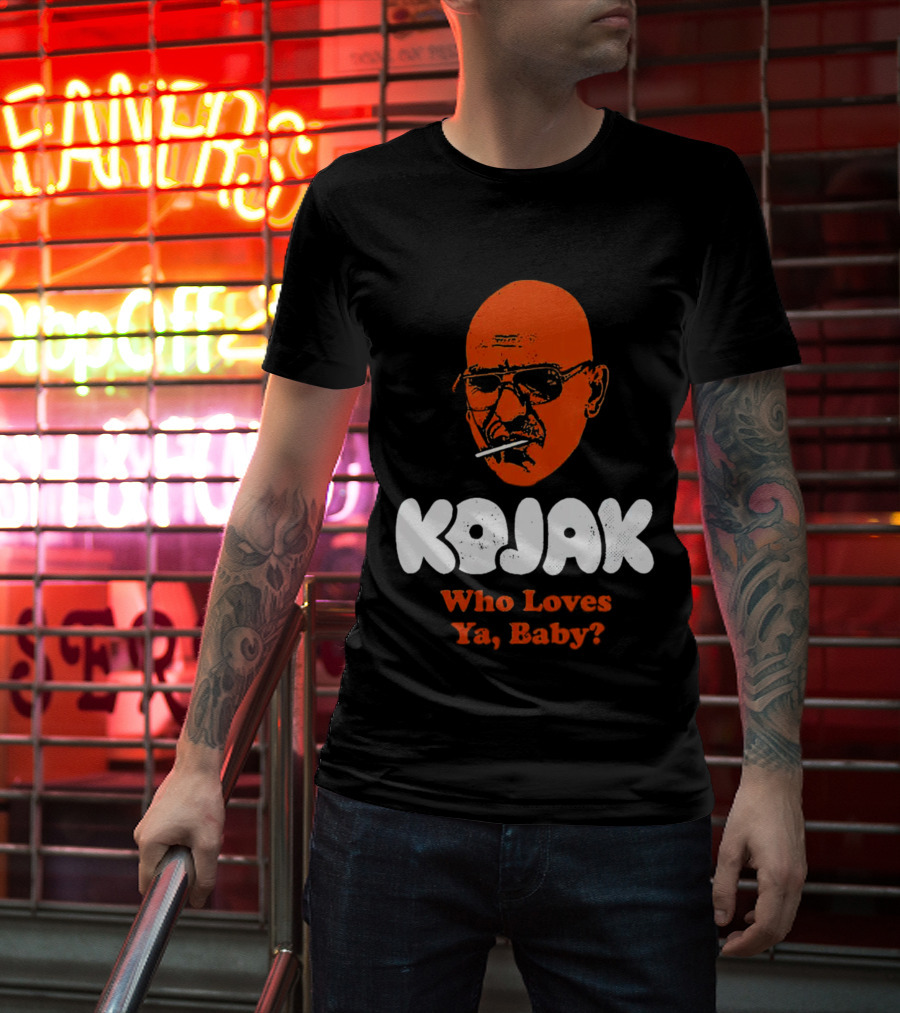 Kojak Who Loves Ya Baby? T-Shirt