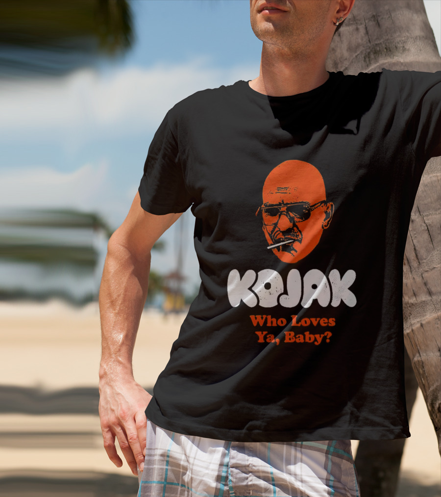Kojak Who Loves Ya Baby? T-Shirt