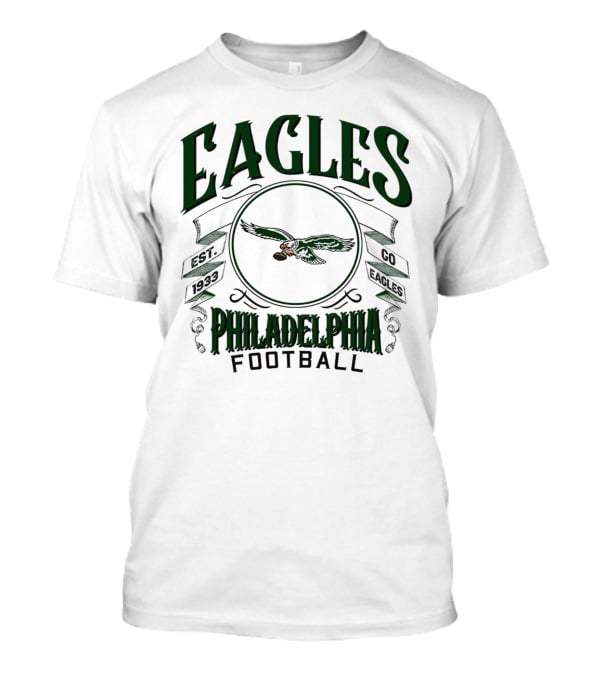 Philadelphia Eagles Football Est 1933 Go Eagles NFL T-Shirt