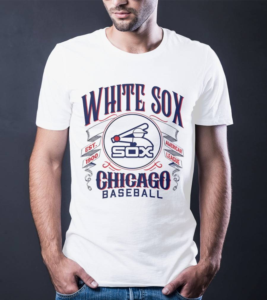 Chicago White Sox Est 1900 American League Baseball T-Shirt
