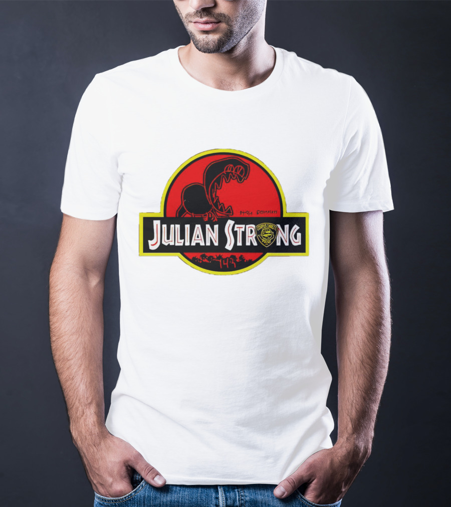 Julian Strong Fundraiser Unleash The Power Of Love Dinosaur Rescue Project 143 T-Shirt