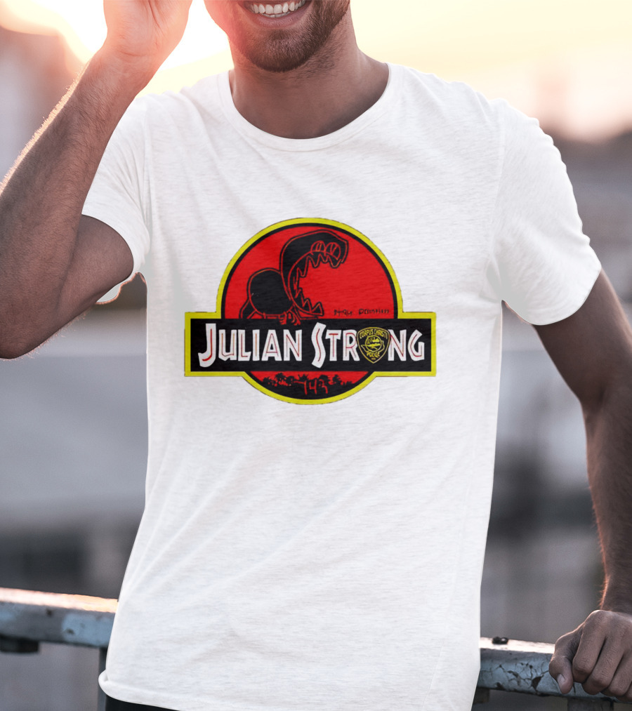 Julian Strong Fundraiser Unleash The Power Of Love Dinosaur Rescue Project 143 T-Shirt