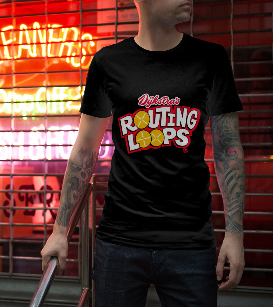 Dijkstra’s Routing Loops Comic T-Shirt