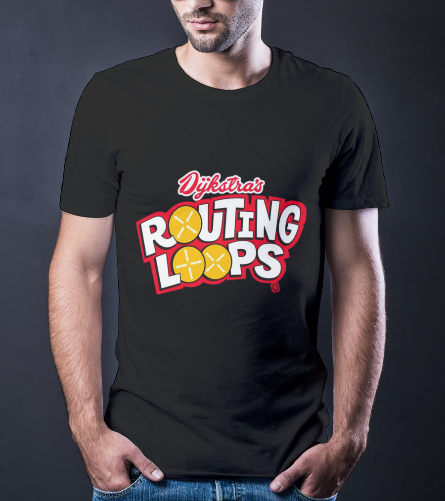 Dijkstra’s Routing Loops Comic T-Shirt