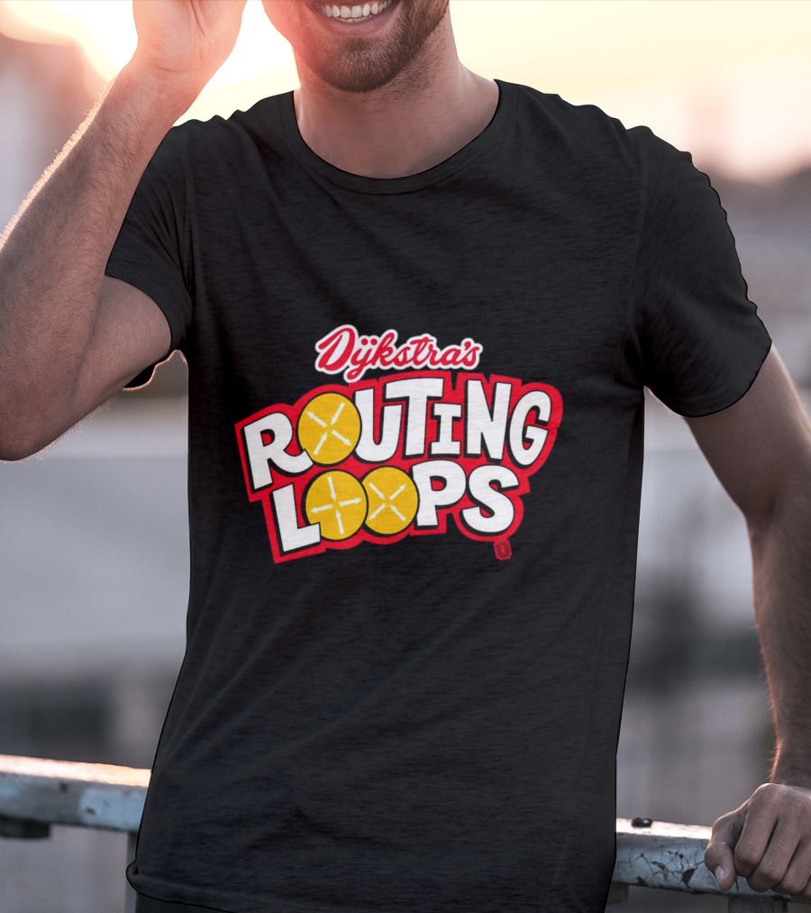 Dijkstra’s Routing Loops Comic T-Shirt