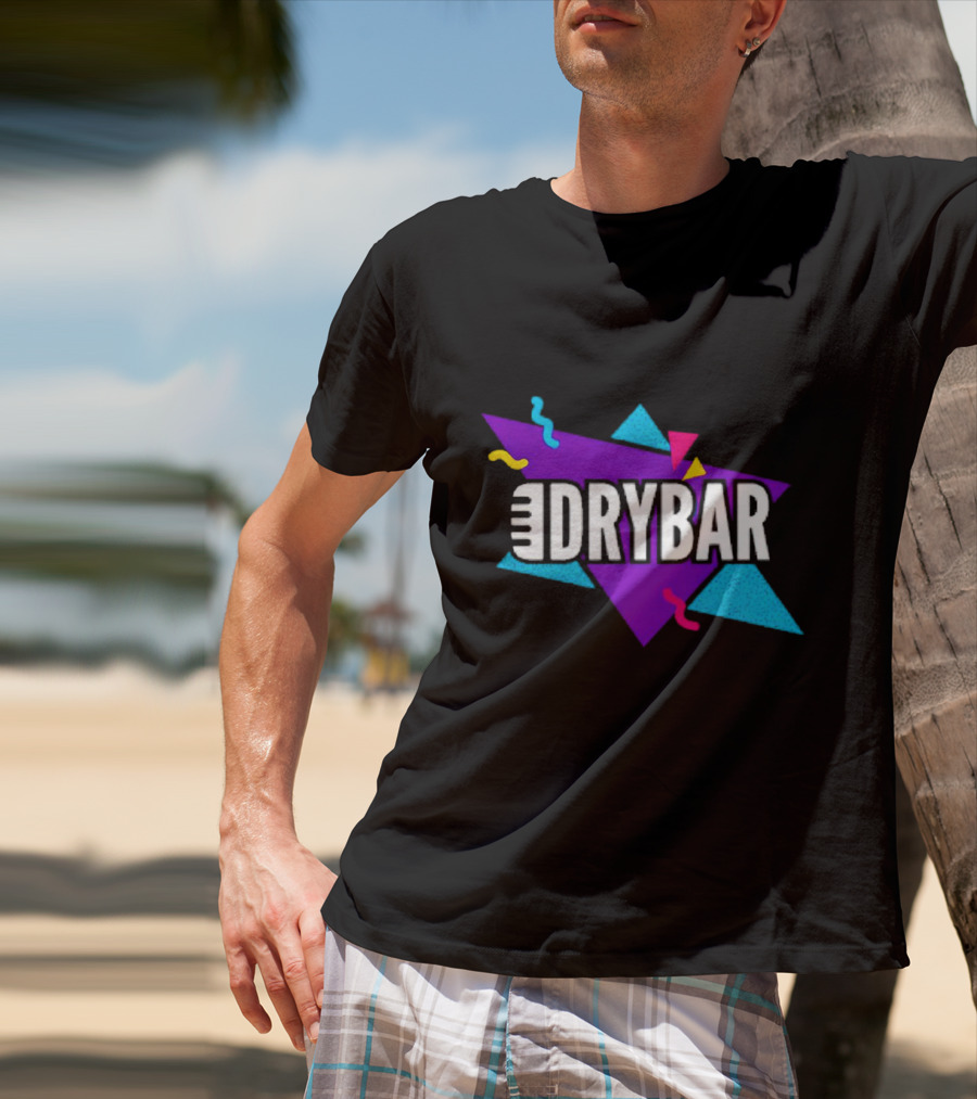 Dry Bar Retro Triangle Comedy T-Shirt