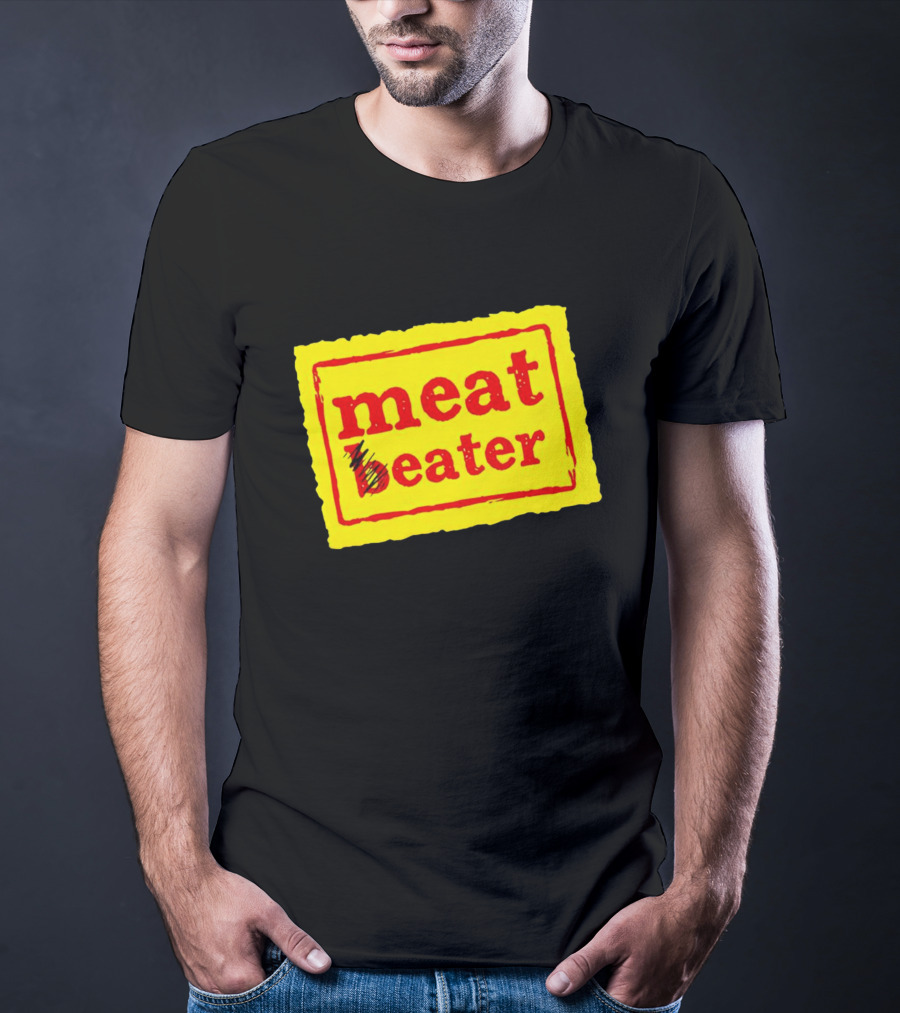 Meat Beater Yellow Label Icon T-Shirt