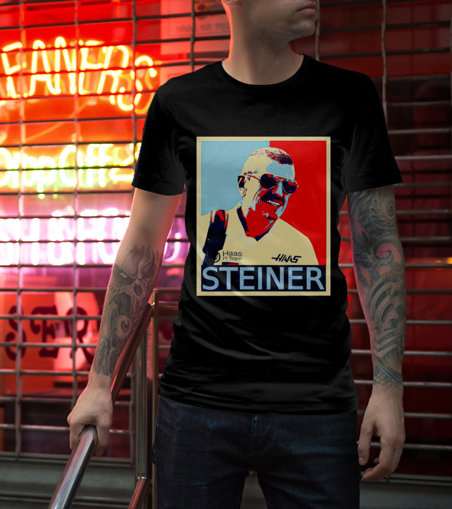 Haas F1 Team Gunther Steiner T-Shirt