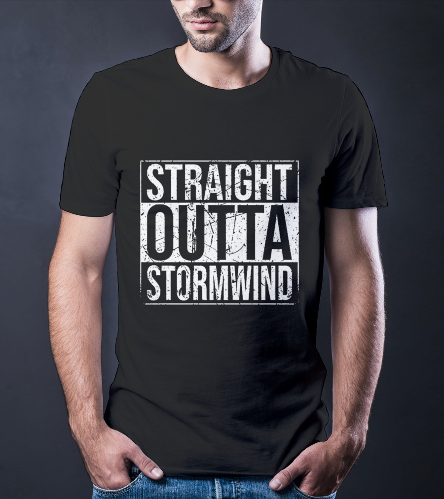 Straight Outta Stormwind World Of Warcraft T-Shirt