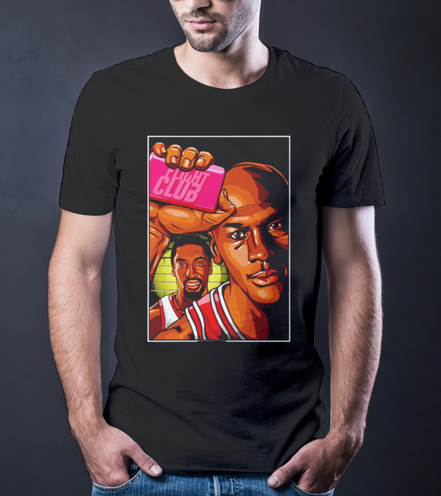 Flight Club Kobe Bryant Michael Jordan Basketball Legends T-Shirt