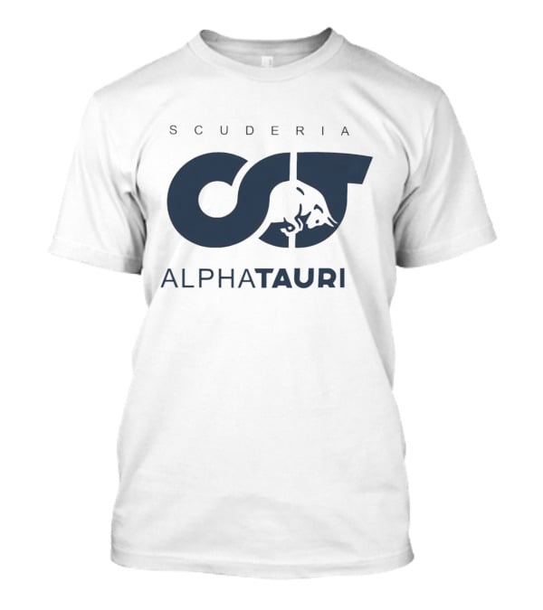 Scuderia AlphaTauri Logo Bull Emblem T-Shirt