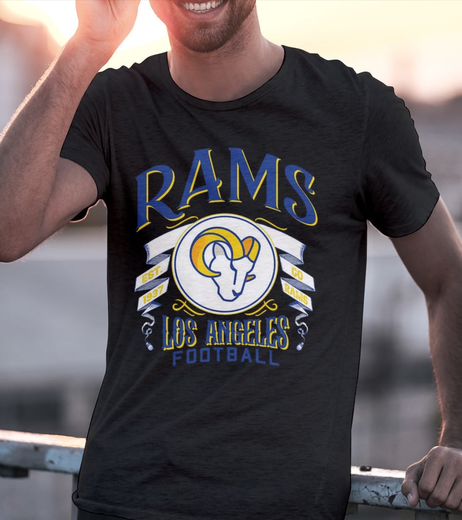 Rams Los Angeles Football Go Est 1937 T-Shirt