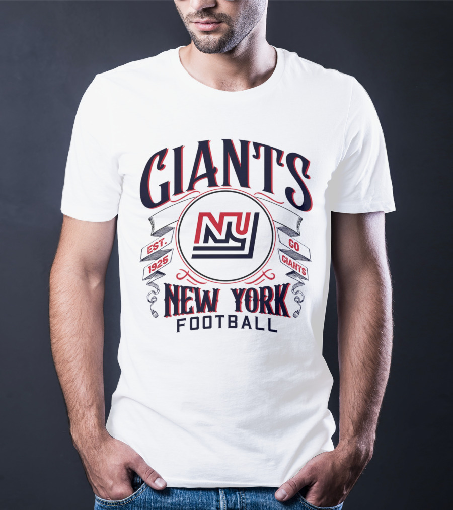 New York Giants NFL Football Est 1925 NY Giants T-Shirt