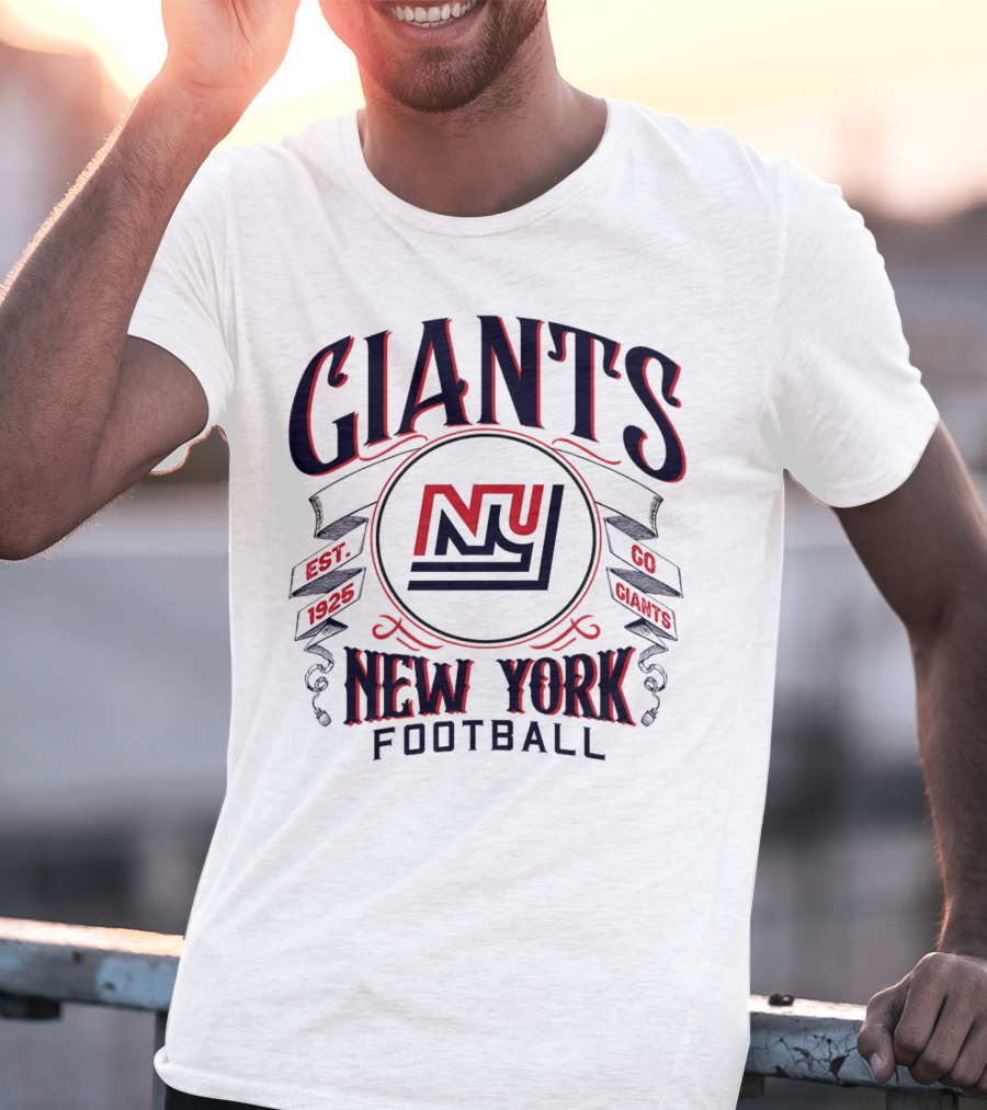 New York Giants NFL Football Est 1925 NY Giants T-Shirt
