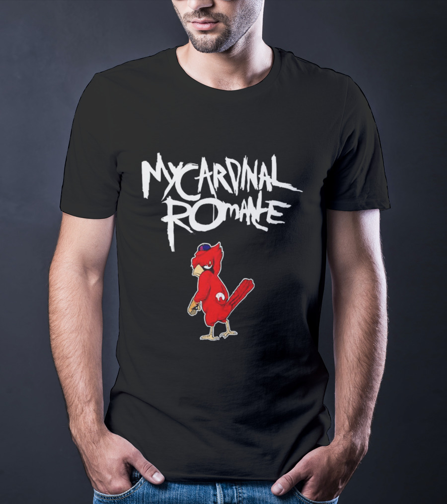 MY CARDINAL ROMANCE BIRD INFLUENCED BY EMO BAND T-Shirt